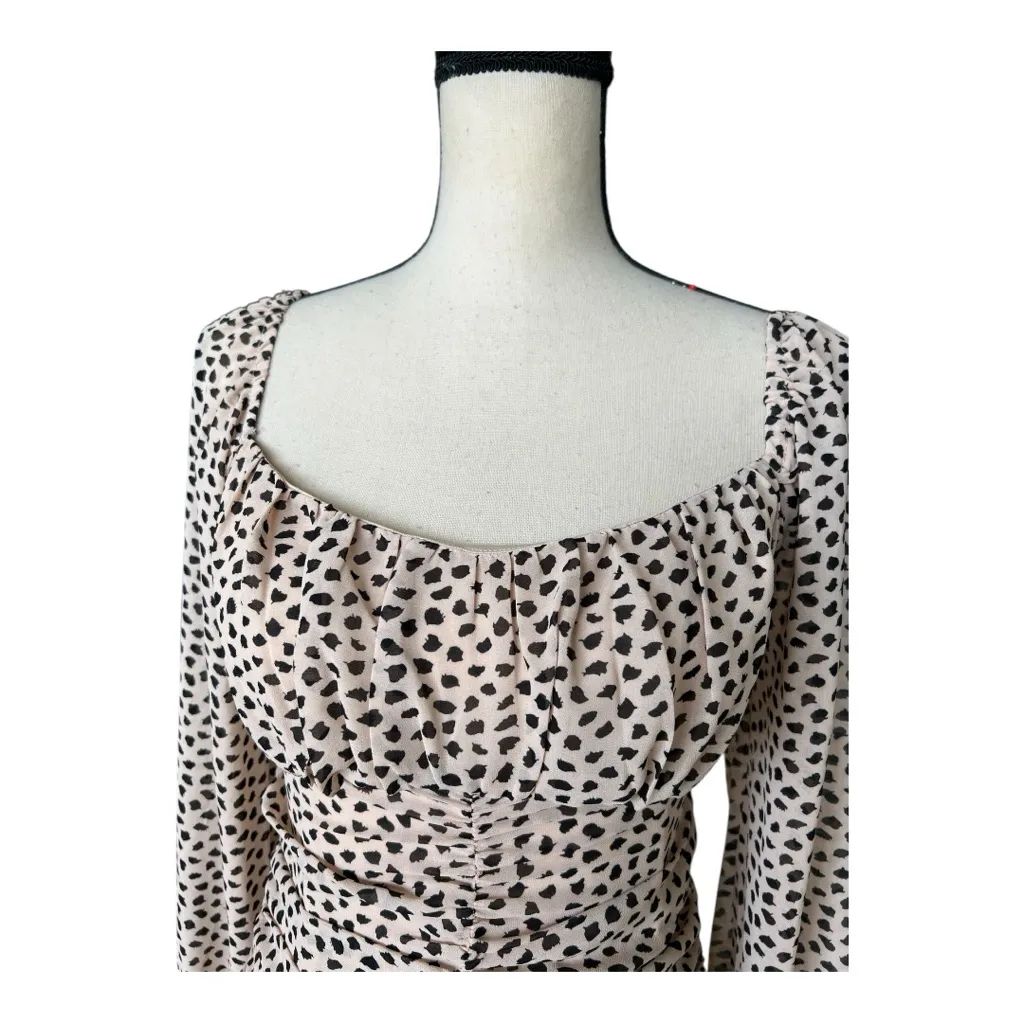 Blush BJ Ruched Mini Dress Size S - Image 5