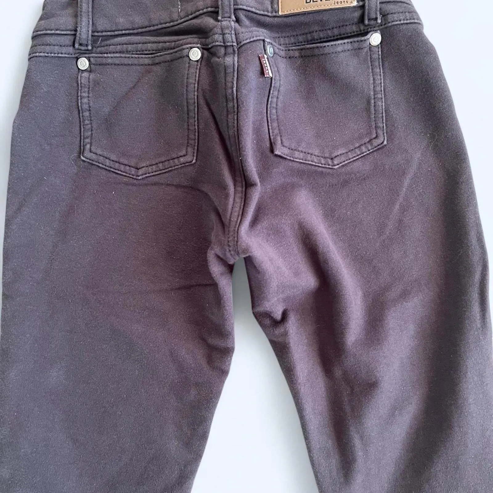 Beverly Vintage Y2K Grey jeans Size 3 Black - Image 4