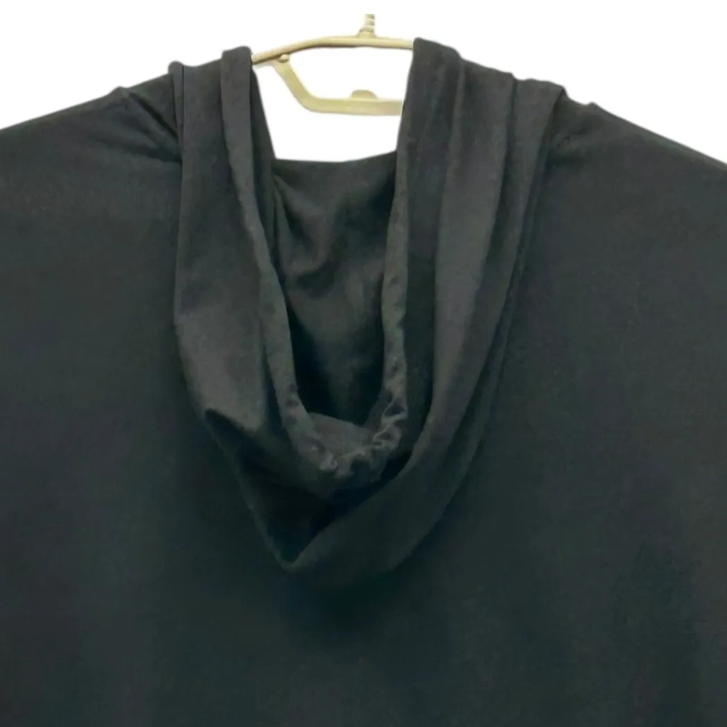 Quince Zip Up Hoodie Black Large - Image 4