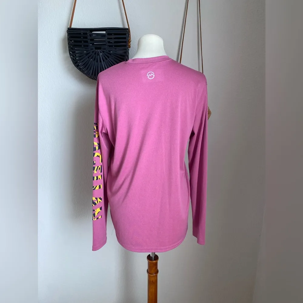 Magellan Long Sleeve Pink Fishing Shirt, Size Small - Image 3