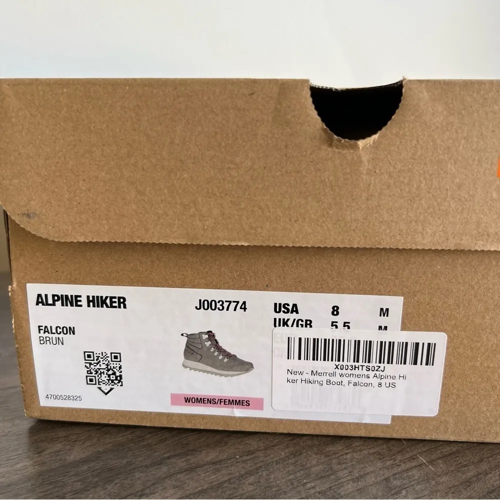 Merrell Women's Alpine Falcon Hiker Boot Size 8 #B1441 - Image 2