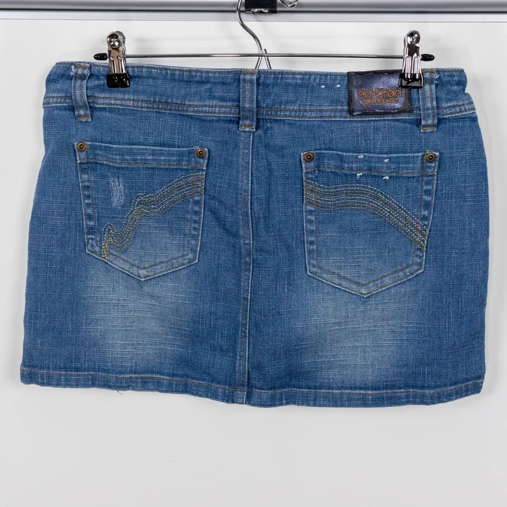 Ecko Red Y2K Denim Mini Skirt - Image 2