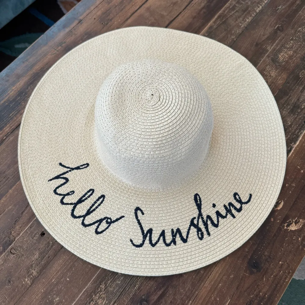 NWOT Joules women’s Hello Sunshine sun hat in natural Tan - Image 4