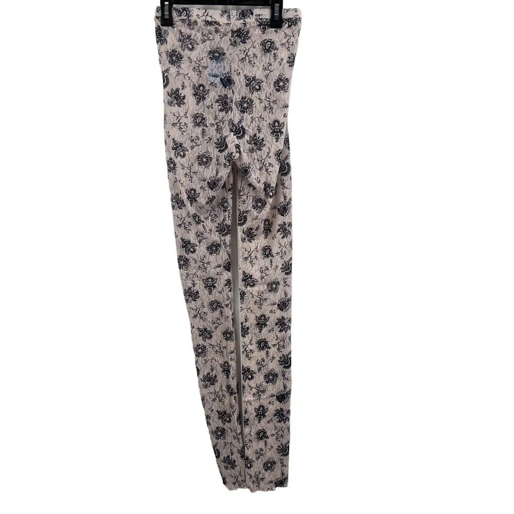 Free People Layered in Lace Leggings Ivory Chamoix Combo Women’s Size Small - Image 5