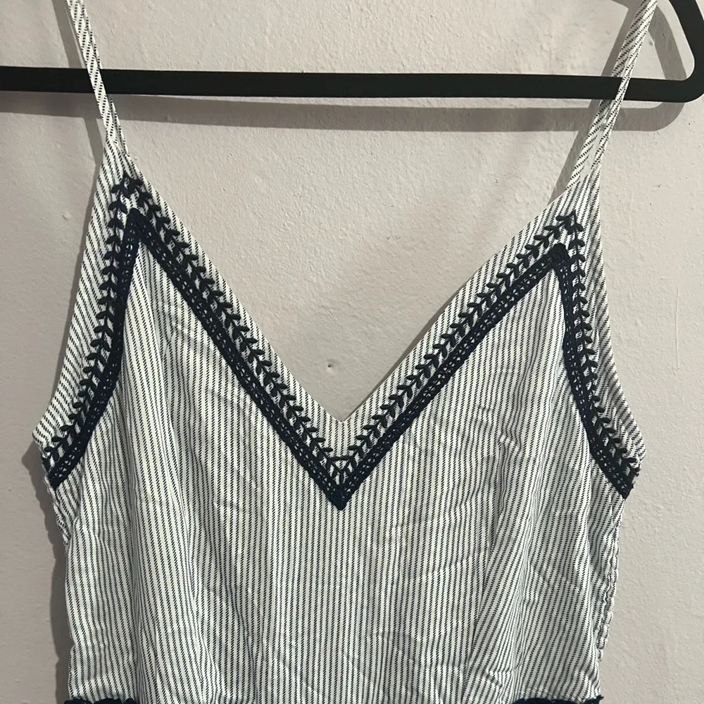 Japna Striped Spaghetti Strap Jumpsuit - Image 4