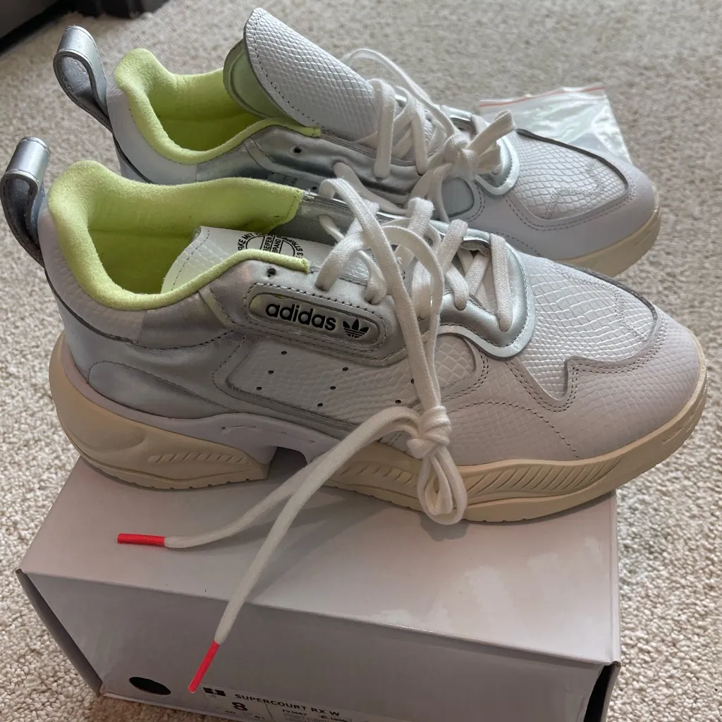 NIB ADIDAS SNEAKERS SUPERCOURT RX WOMEN 8 - Image 3