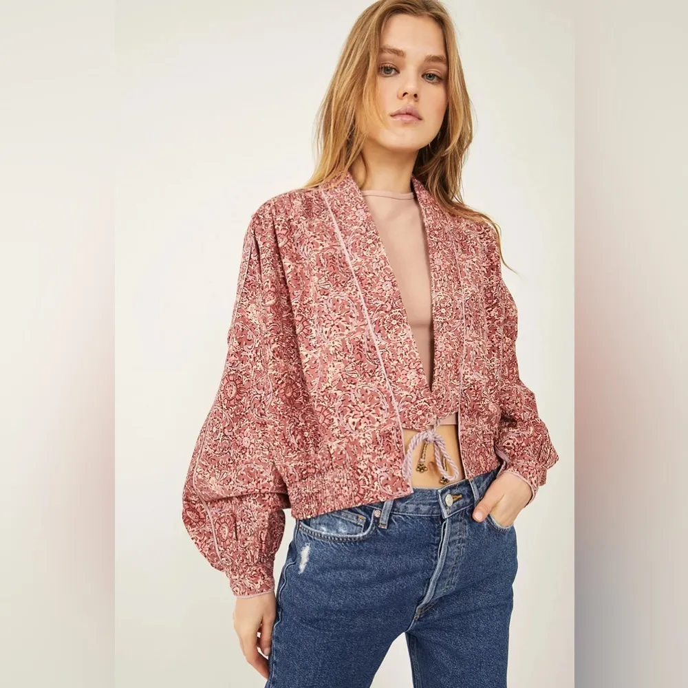 ❤️COPY - Free People Rosalina Floral Jacket - Image 8