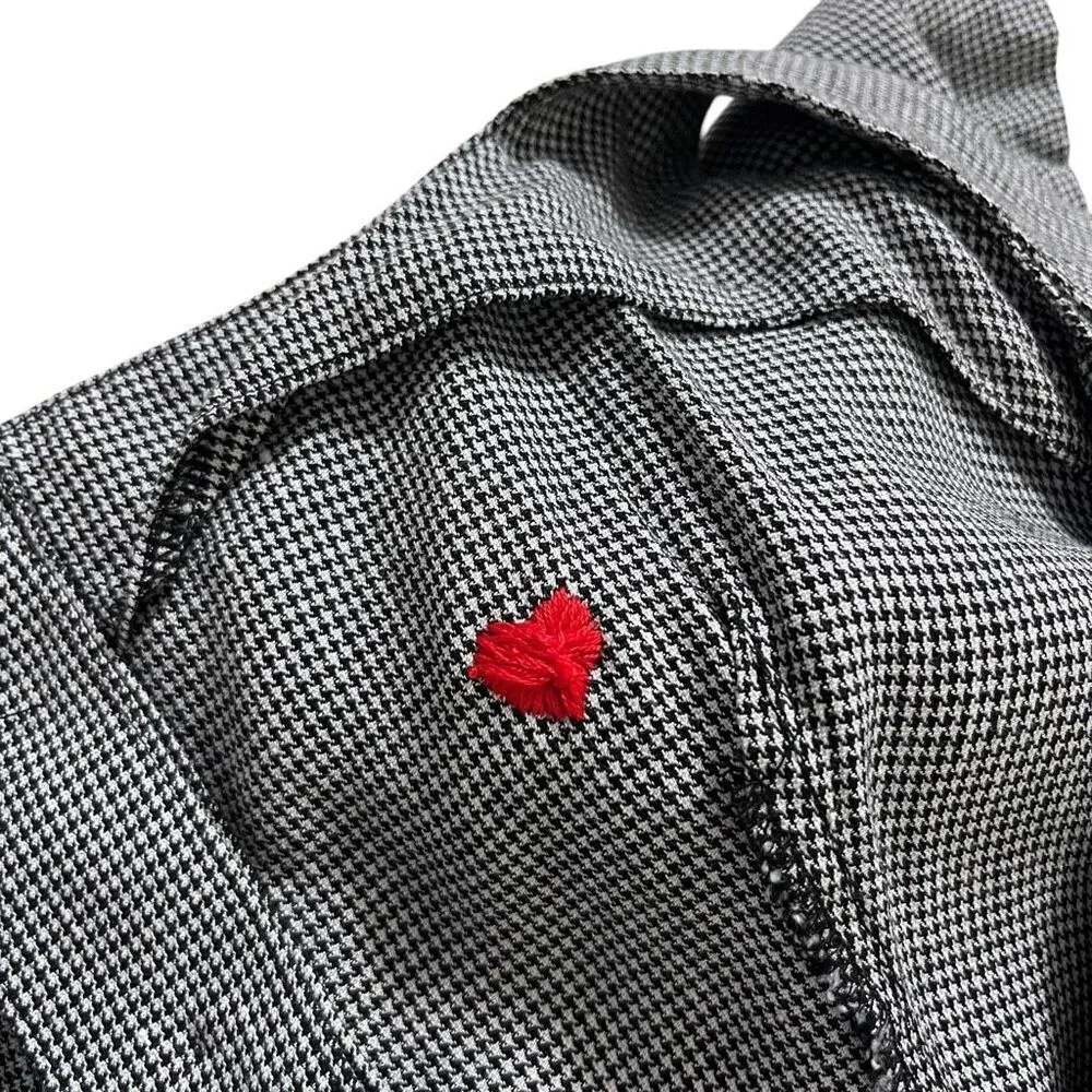 MATTHEW BRUCH Apron Mini‎ Dress in Black Repaired Size M - Image 12