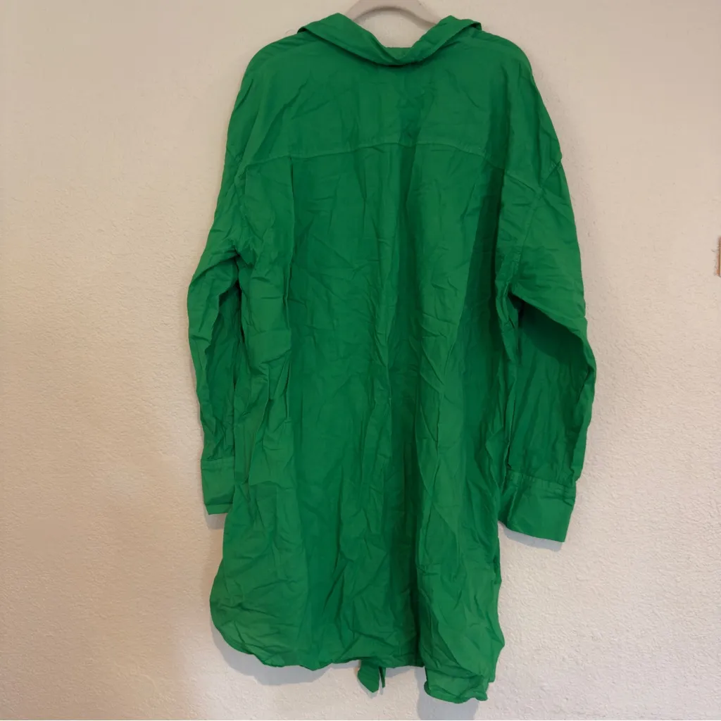 ADDISON SHIRT DRESS VELVET by GRAHAM & SPENCER Size XL - Image 8