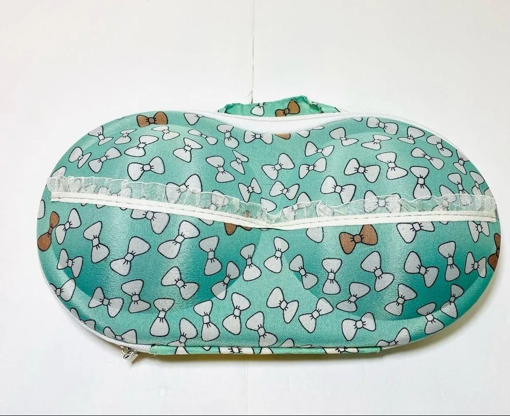 Blue Boobie Bra Bag Purse - Image 3