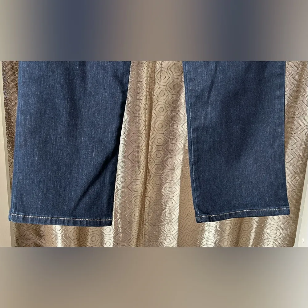 Lee dark wash straight leg jeans size 10 - Image 8