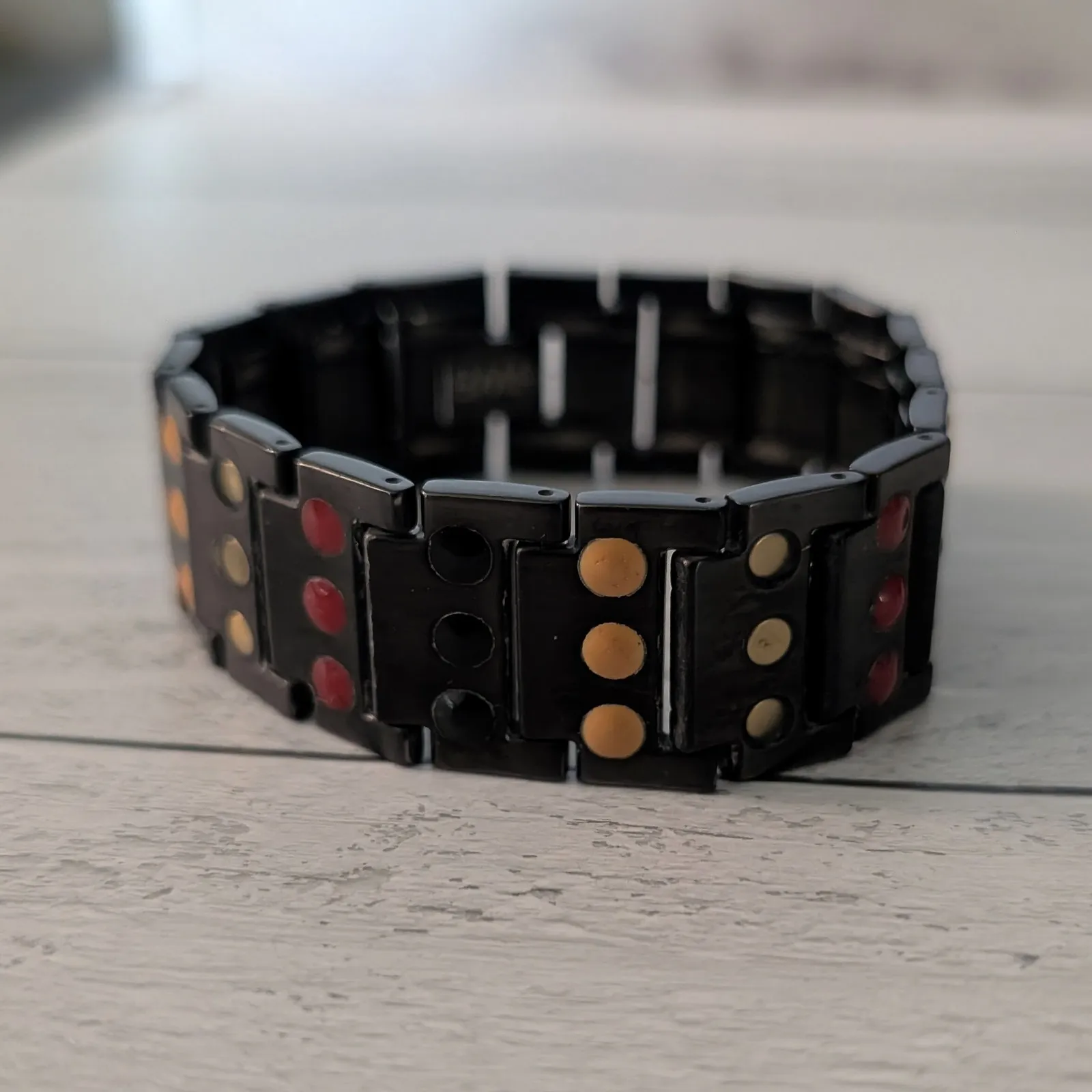 HWB Bracelet Black & Multi Colored - Image 3