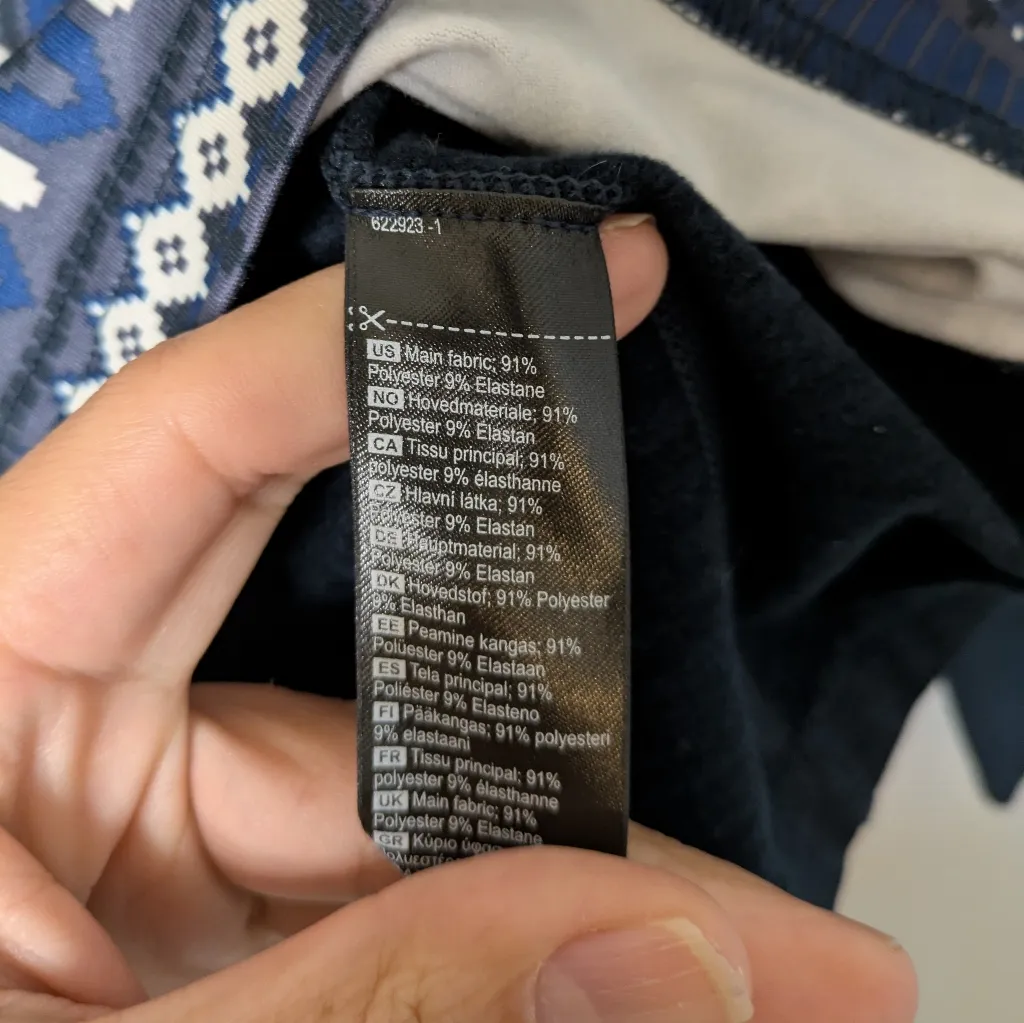 Kari Traa Navy and White Nordic Quarter - Image 3