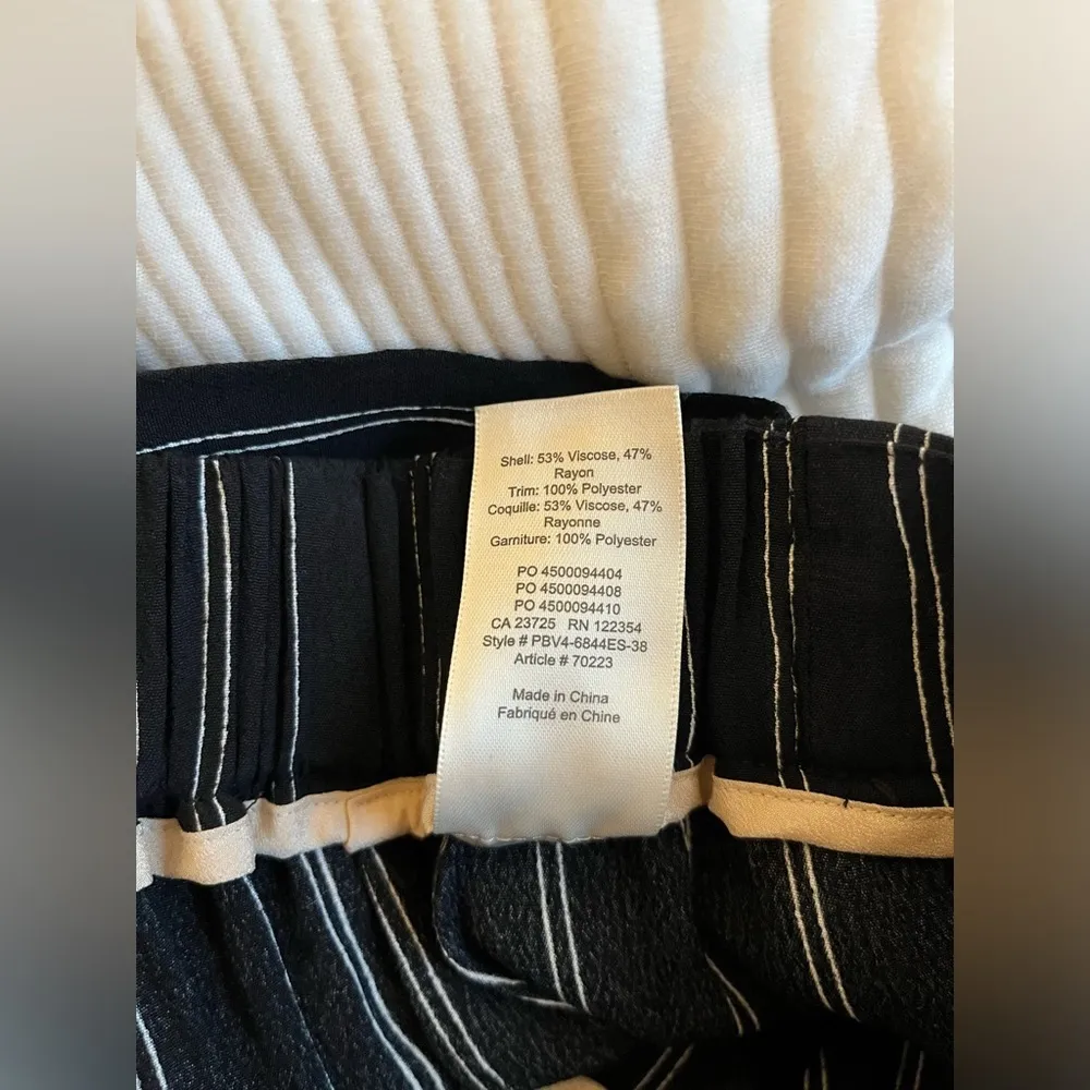 Wilfred Aritzia Babaton Wide-Legged Tie-Back Pants - Image 4