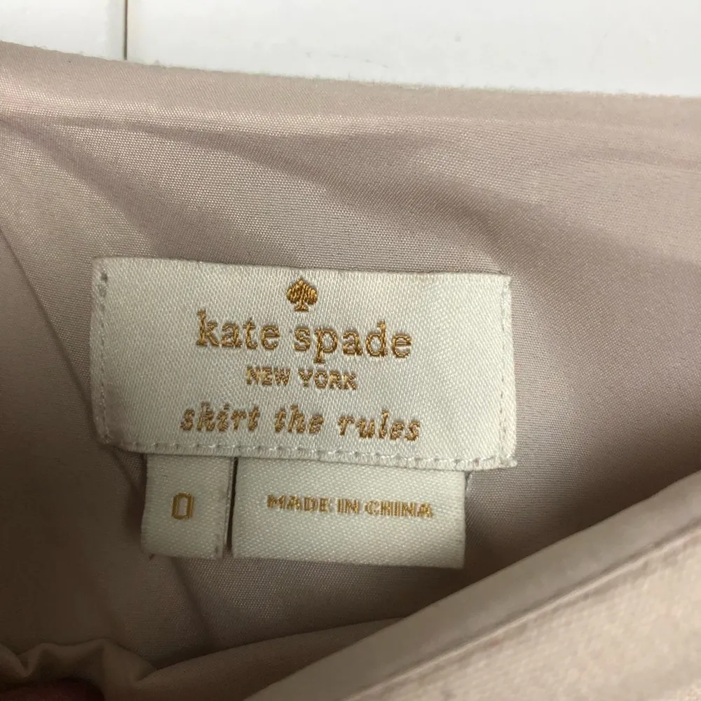 Kate Spade Two Tone Mini Skirt Black Cream - Image 2