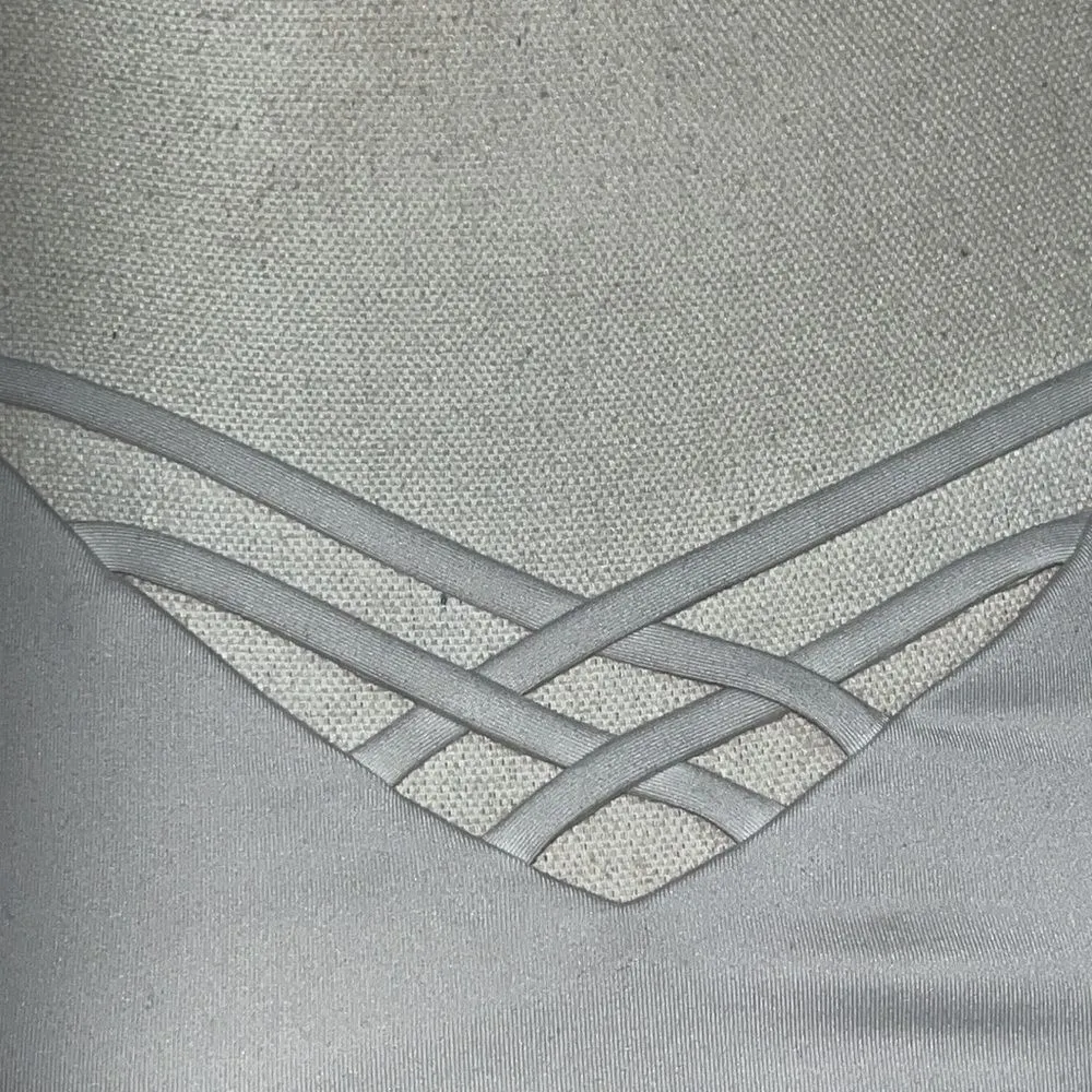 Joy Lab - White Strappy Exercise Bra - M - Image 2