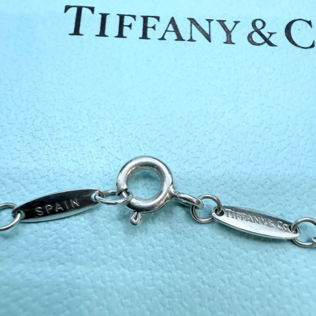 Rare Large Tiffany & Co. Elsa Peretti Full Heart Pendant Necklace SterlingSilver - Image 6