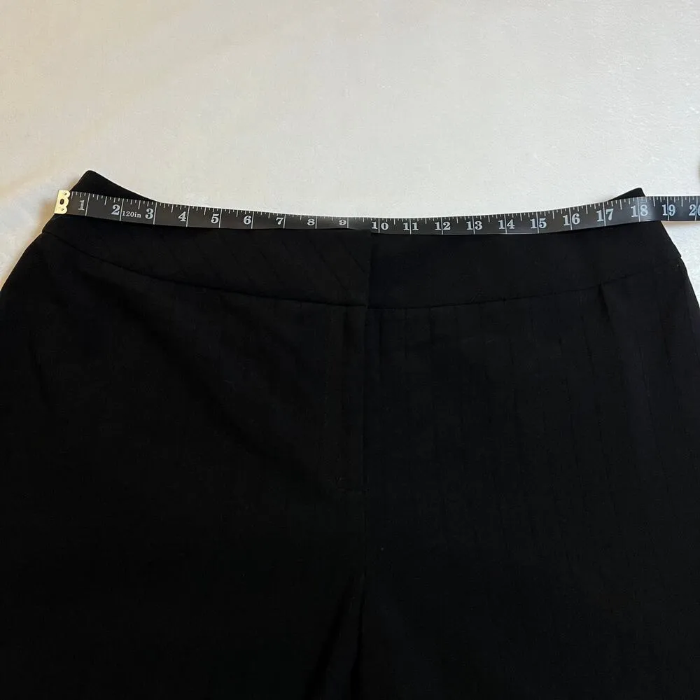 Style & Co. High Rise Bootcut Textured Stripe Dress Pants Size 16W Office Career - Image 8
