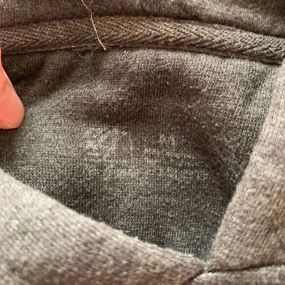 University of Minnesota Hoodie UofM College Sweatshirt Gray Logo Print Size M Size M - Image 3