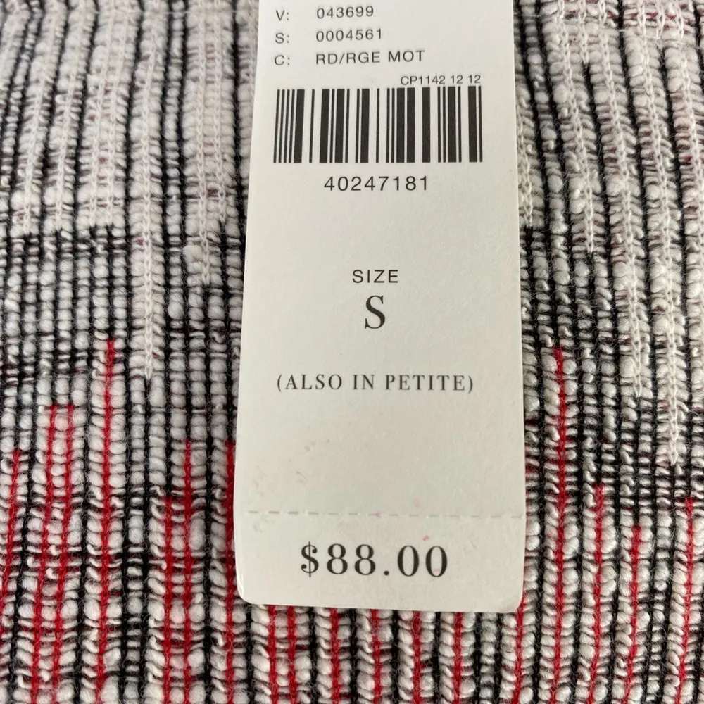 Anthropologie  Postmark Soundwaves Sweater Size S NWT - Image 8