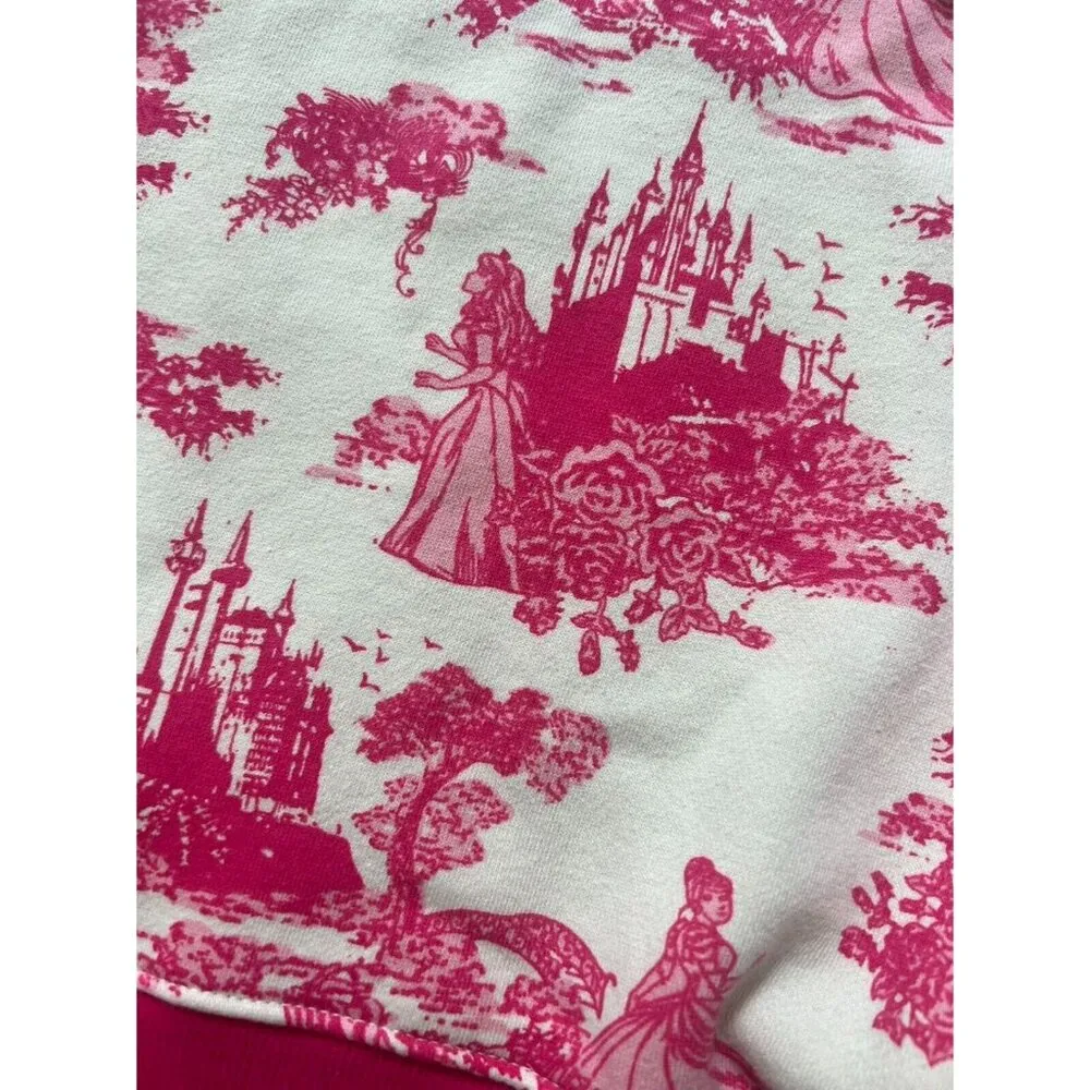 little sunny bite x Disney Sweatshirt Pink Womens Japan Unique and rare - Image 6