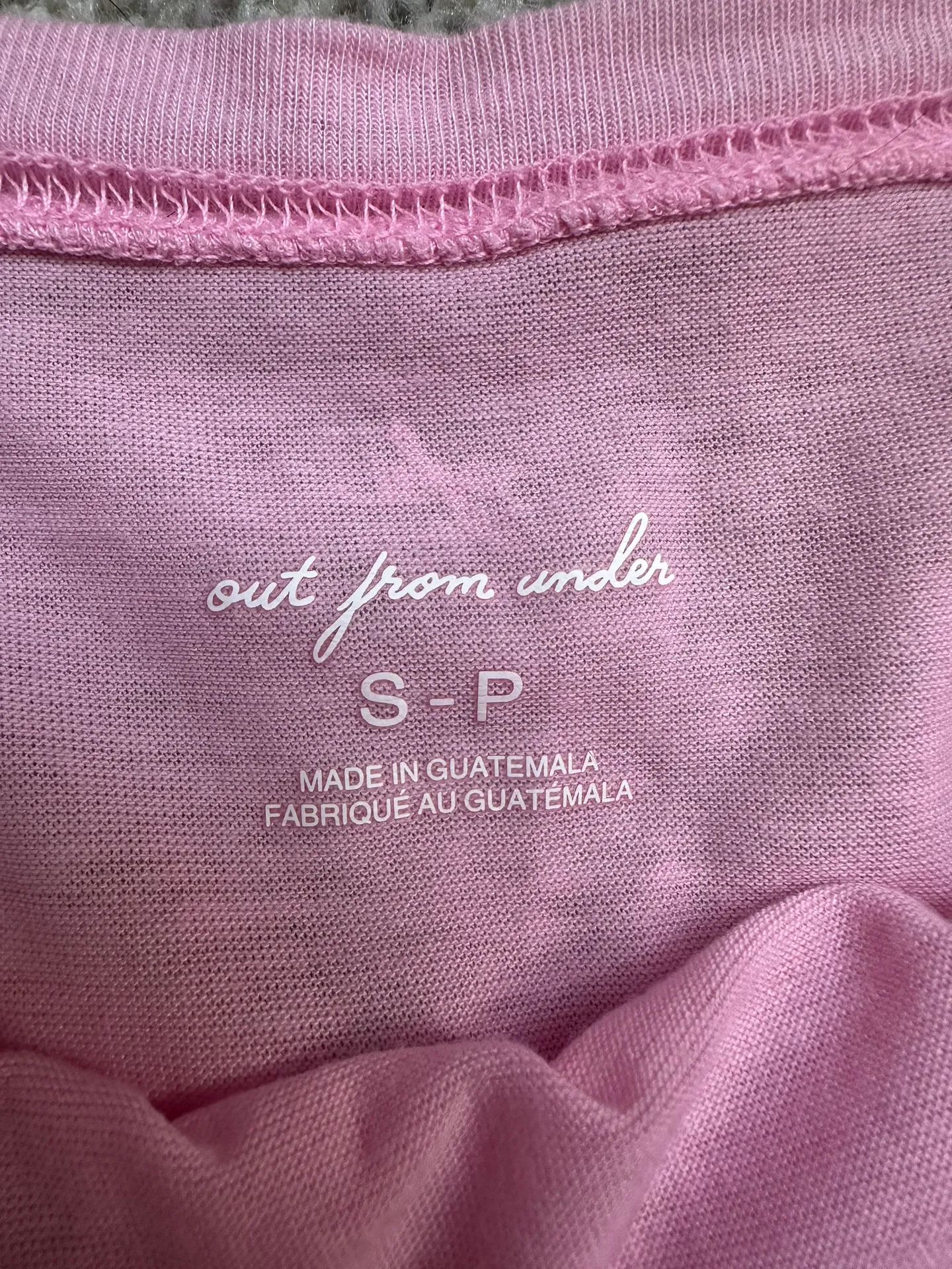 Out From Under NWOT  Addison Cozy Cropped Tee - Image 5