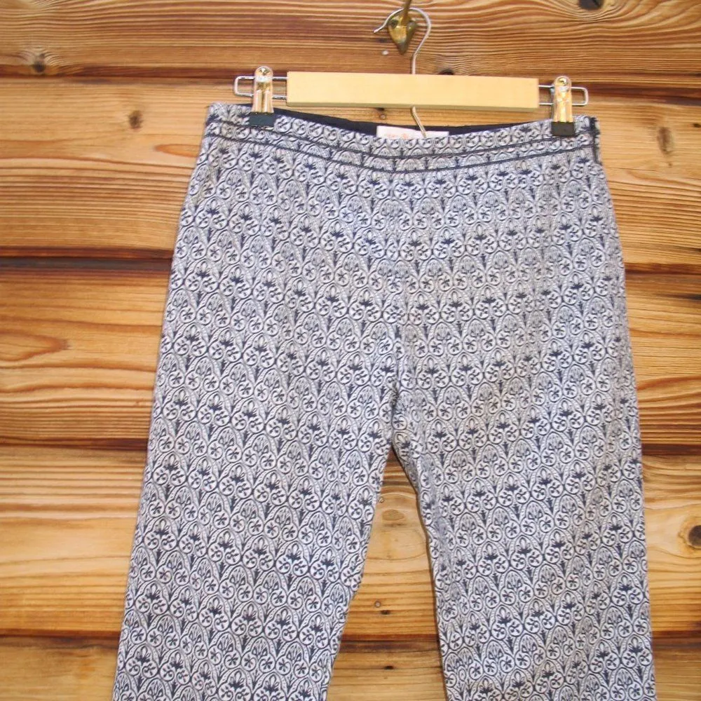 Tory Burch Heidi Slim Fit Print Pants - Image 6