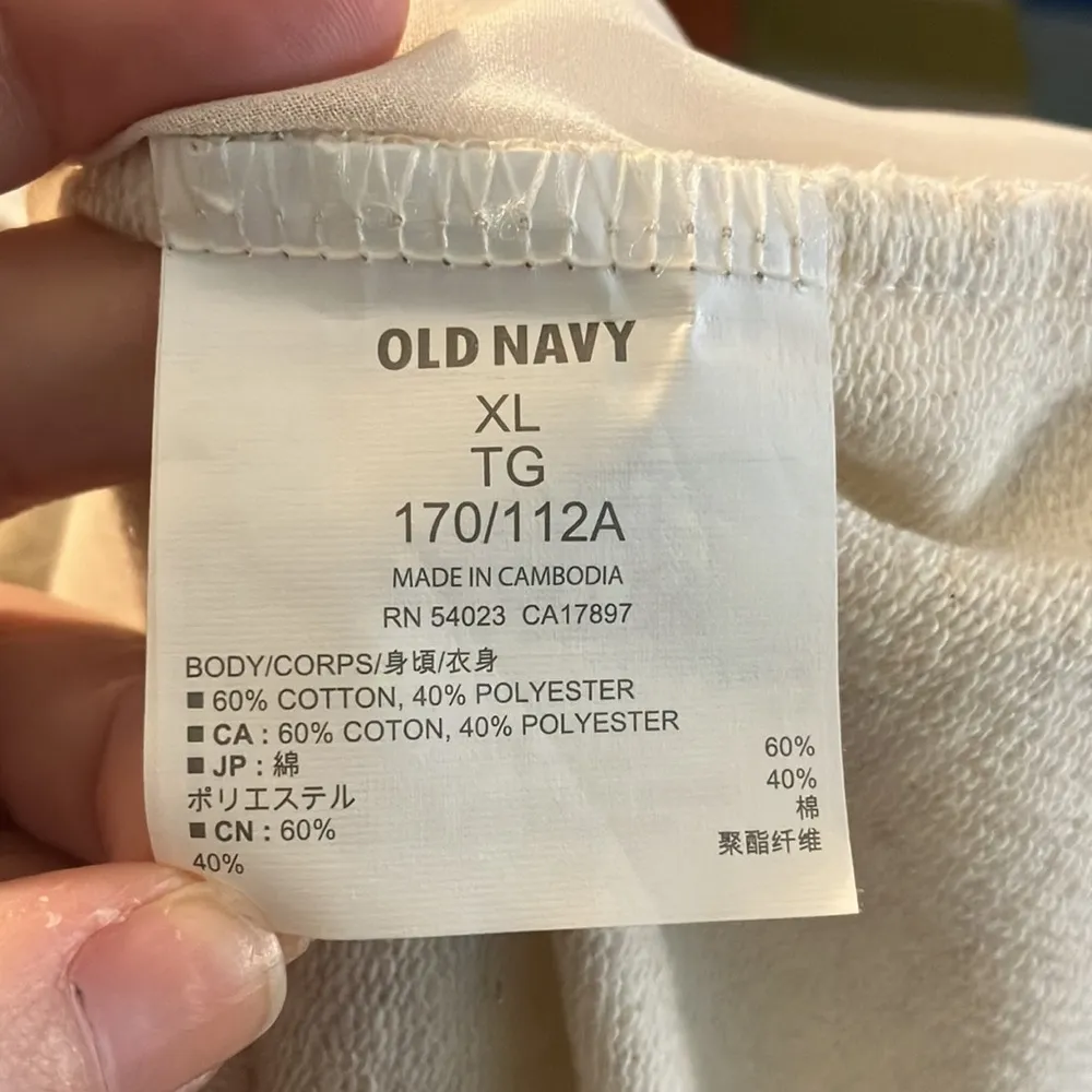 Old Navy Cutout Crewneck, XL - Image 6