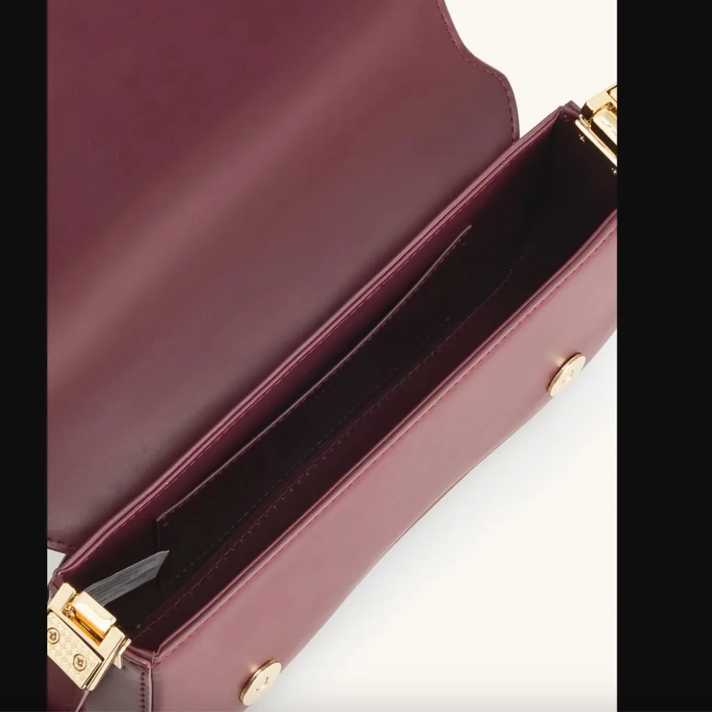 JW Pei Joy Shoulder Bag - Deep Claret - Image 5
