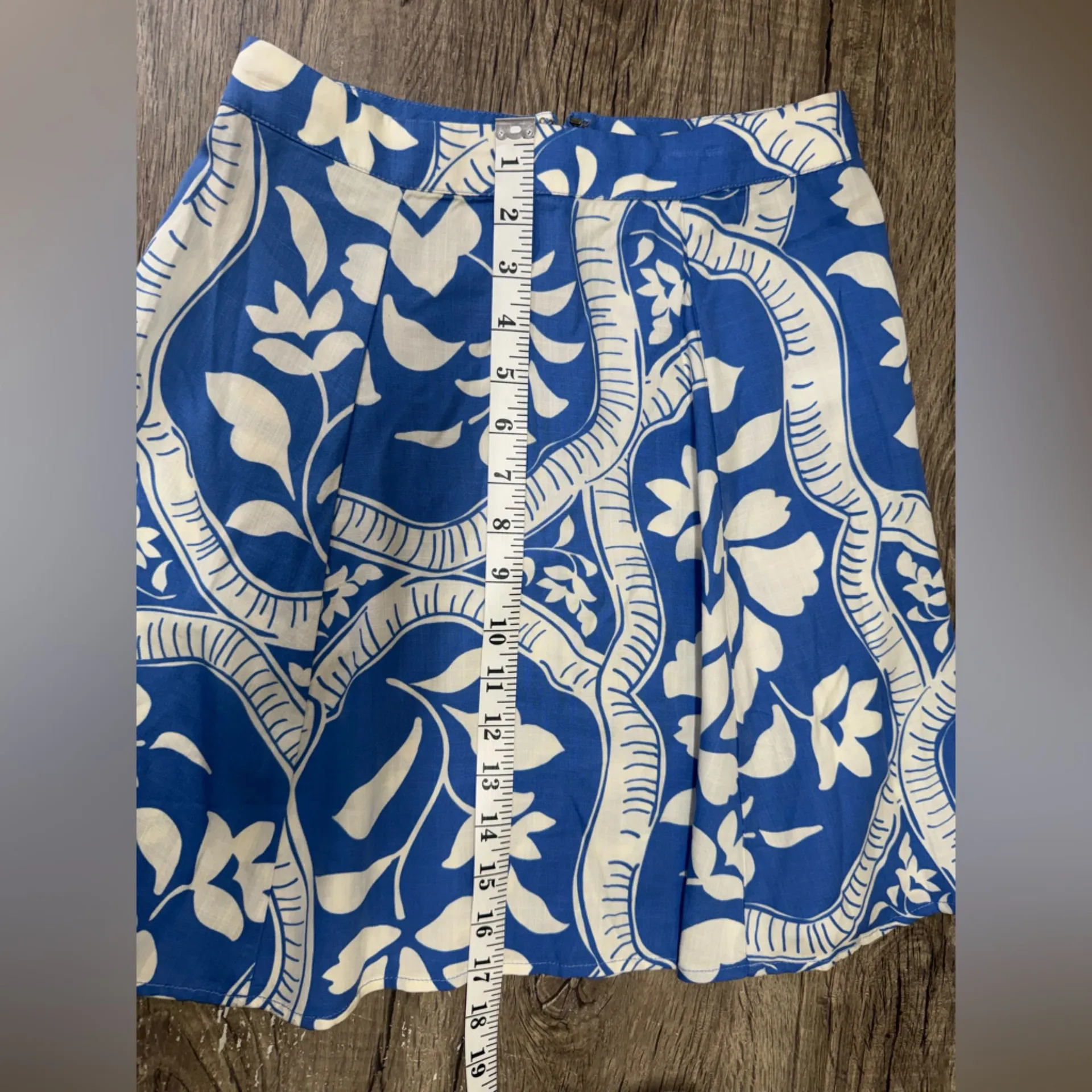 Marine Layer Bonnie mini skirt Blue and white A-Line Skirt 2 NWT - Image 5