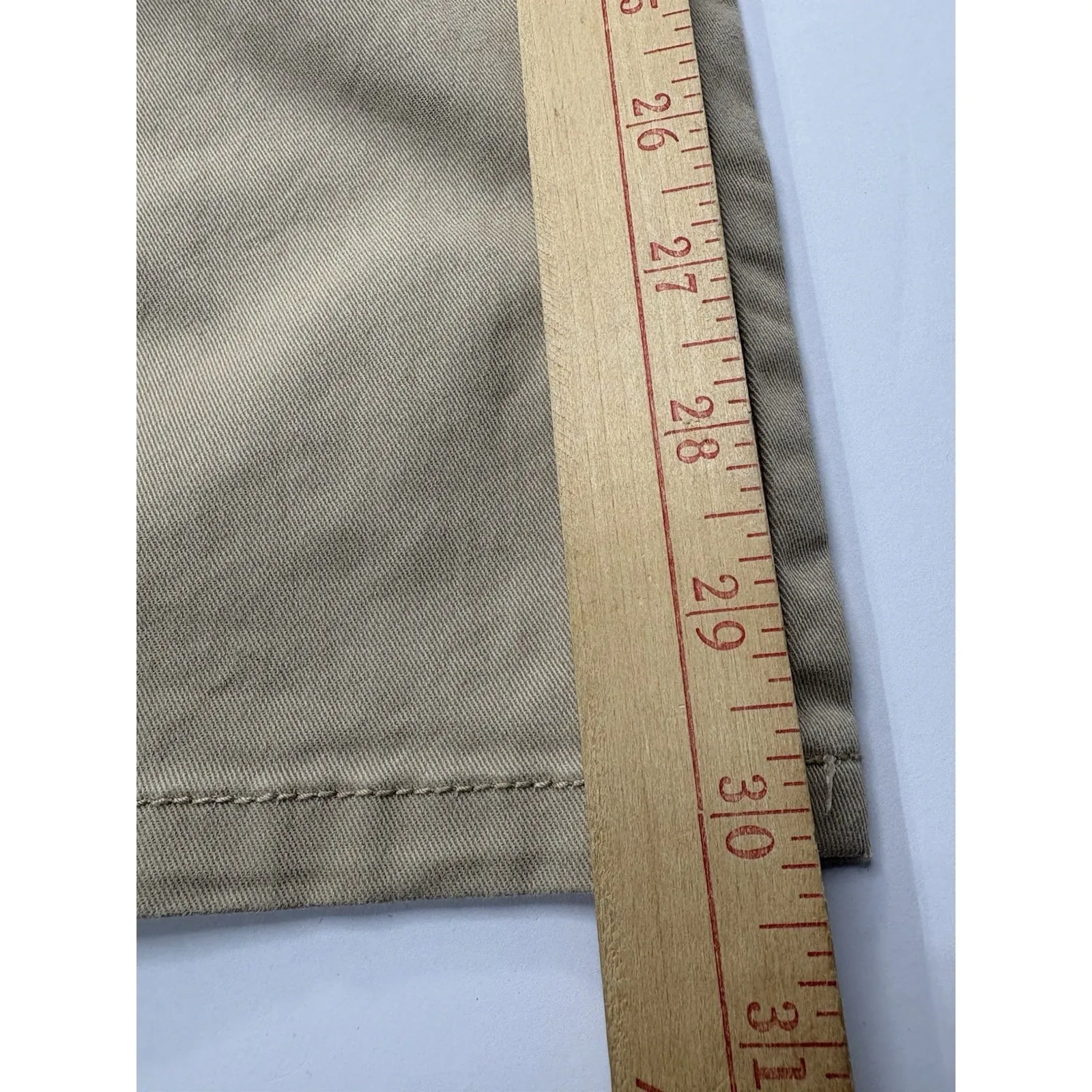 American Eagle Women's Pants Beige Stretch‎ Dress pant Trousers 32/27 - Image 9