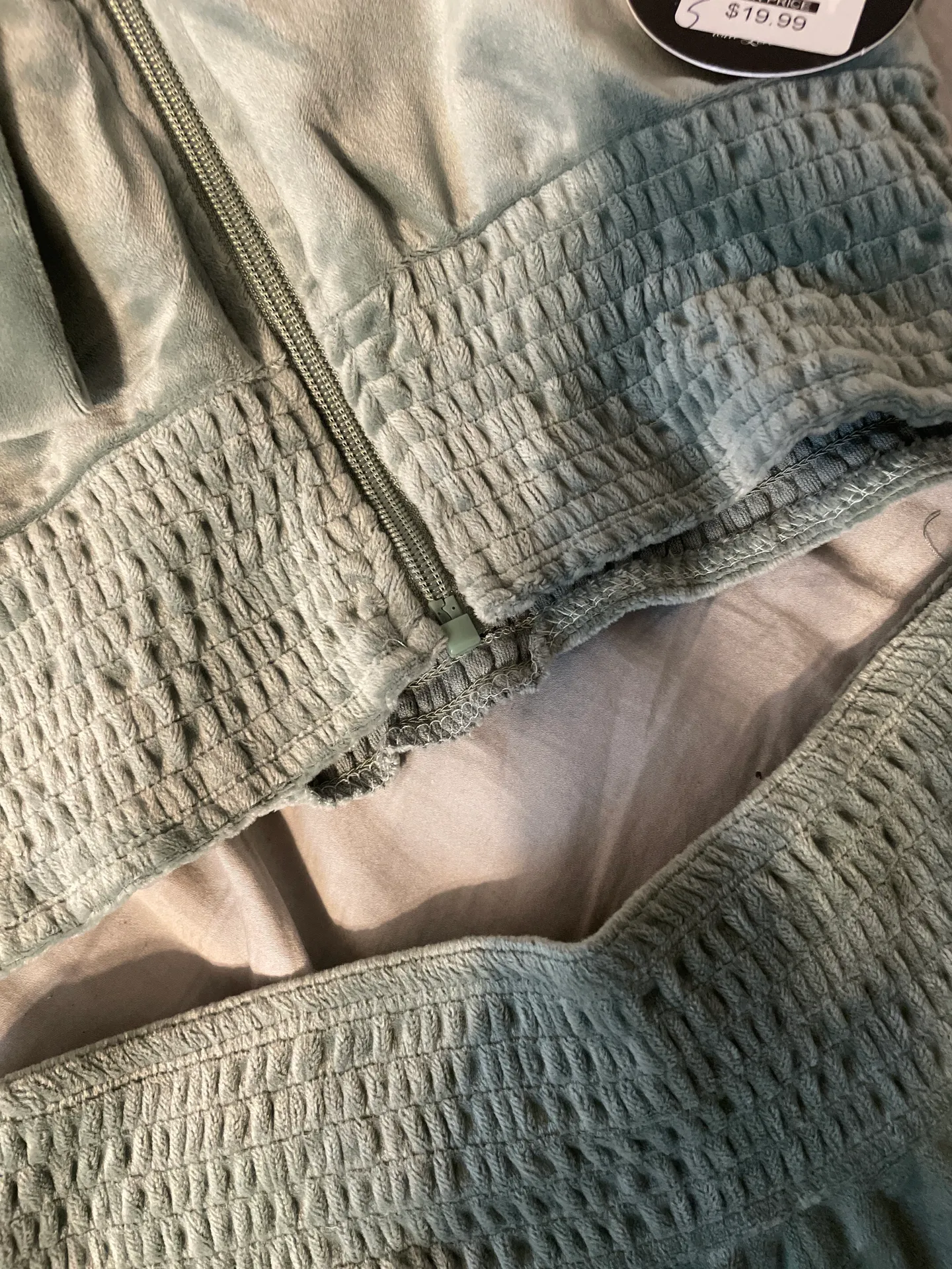 velvet cropped set - Image 2