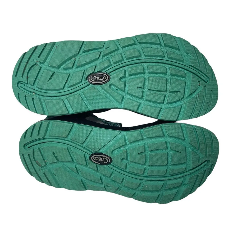 Chaco ZX/2 Classic Sports Hiking Sandal Womens 5 Green Toe-Loop Strappy J105490 - Image 11