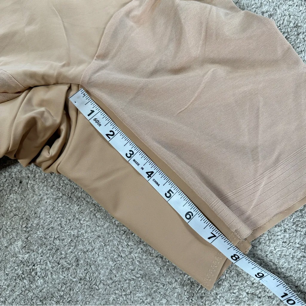 Honeylove Women’s SuperPower High Compression Breathable Sculpt Shorts Sand XL - Image 11