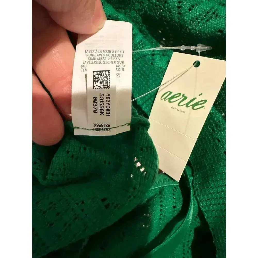 Aerie  Cable Lace Longline Bralette‎ - Image 3