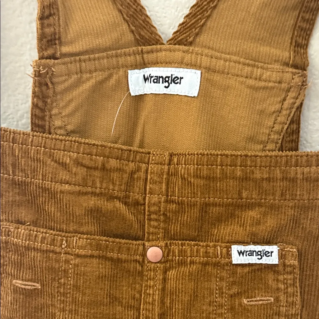 Brown wrangler overalls - Image 6