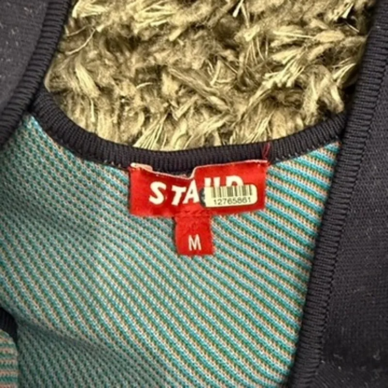 STAUD Katie Abstract Dress in Multi, Size M Size M - Image 6