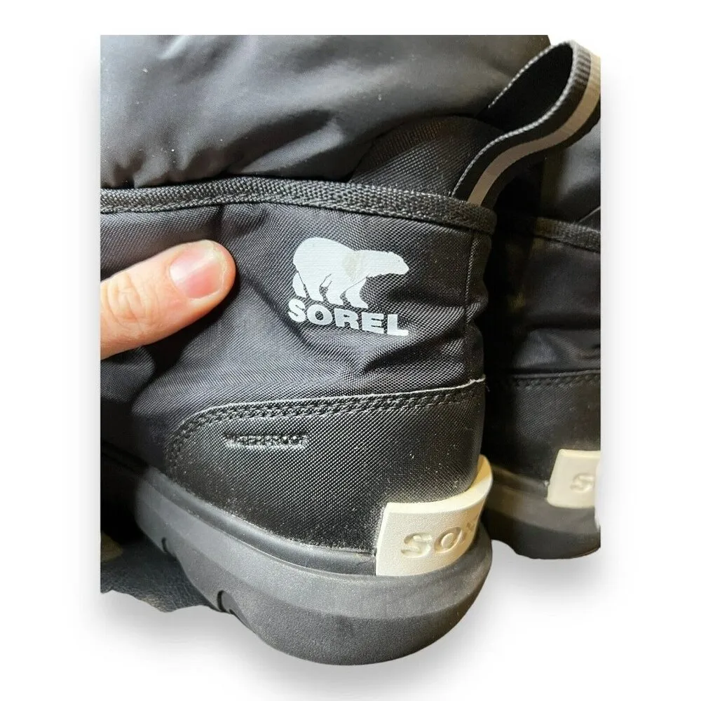 Sorel Explorer II Carnival Sport Ankle Boots, Black, Women's 10.5 New - Image 7