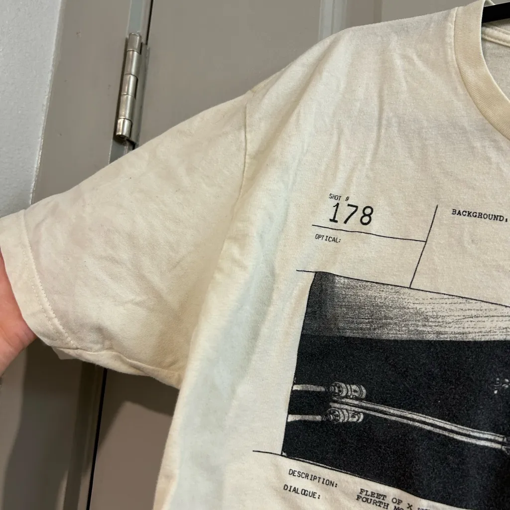 Star Wars Cream Cropped tee - Image 3