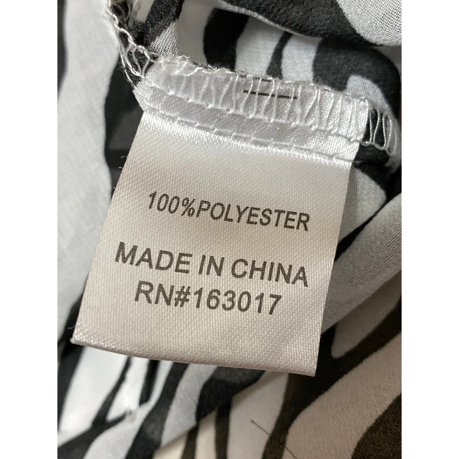 Princess Polly Black White Zebra Animal Print Short Sleeve Button Up Shirt Top 6 - Image 5