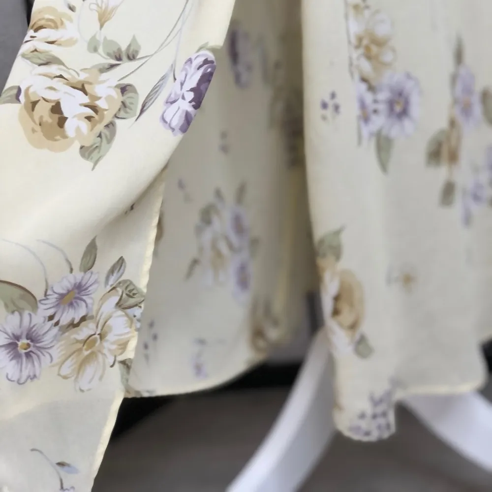 VTG Gold Crown Label Floral Dress - Image 10