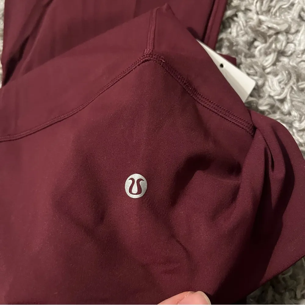 Lululemon align mini flares garnet size 6 - Image 4