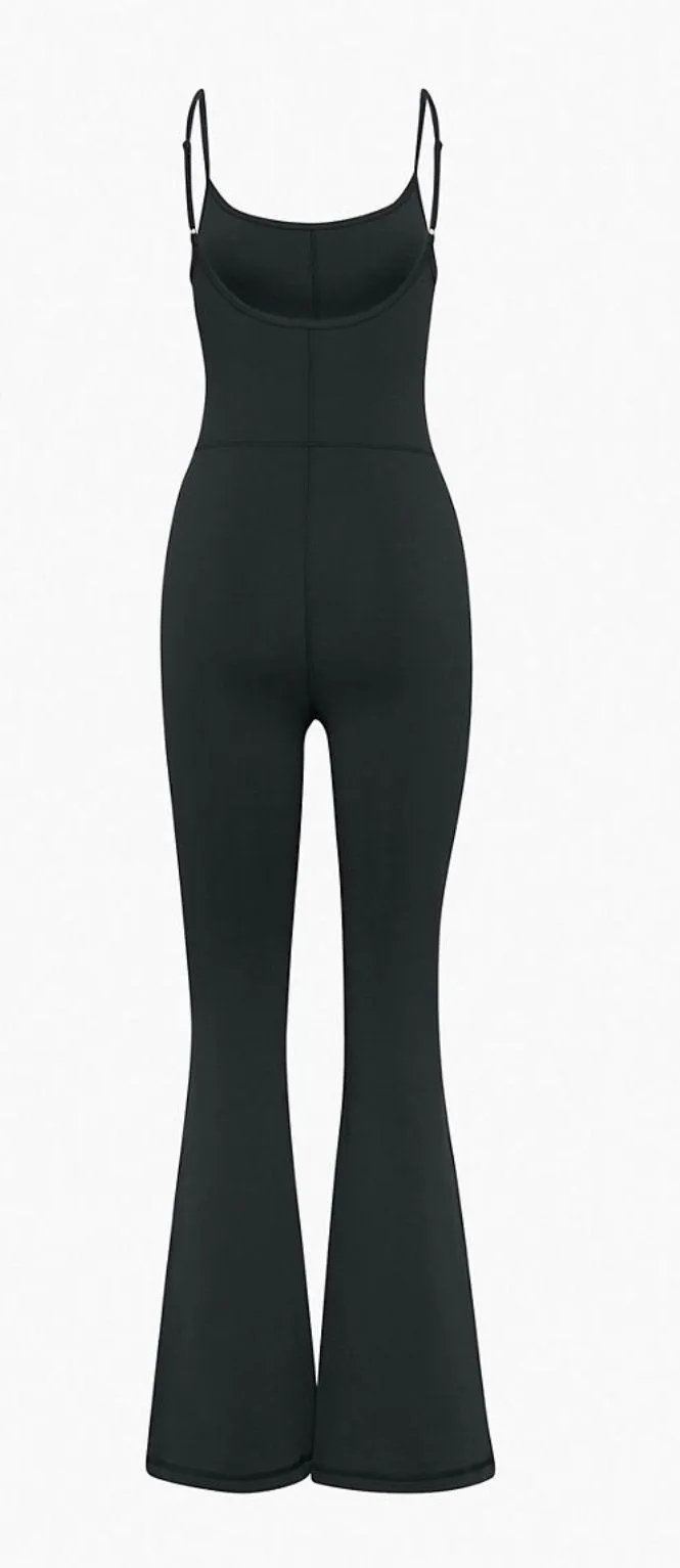 Aritzia Wilfred Free Divinity Kick Flare Jumpsuit  - Image 2
