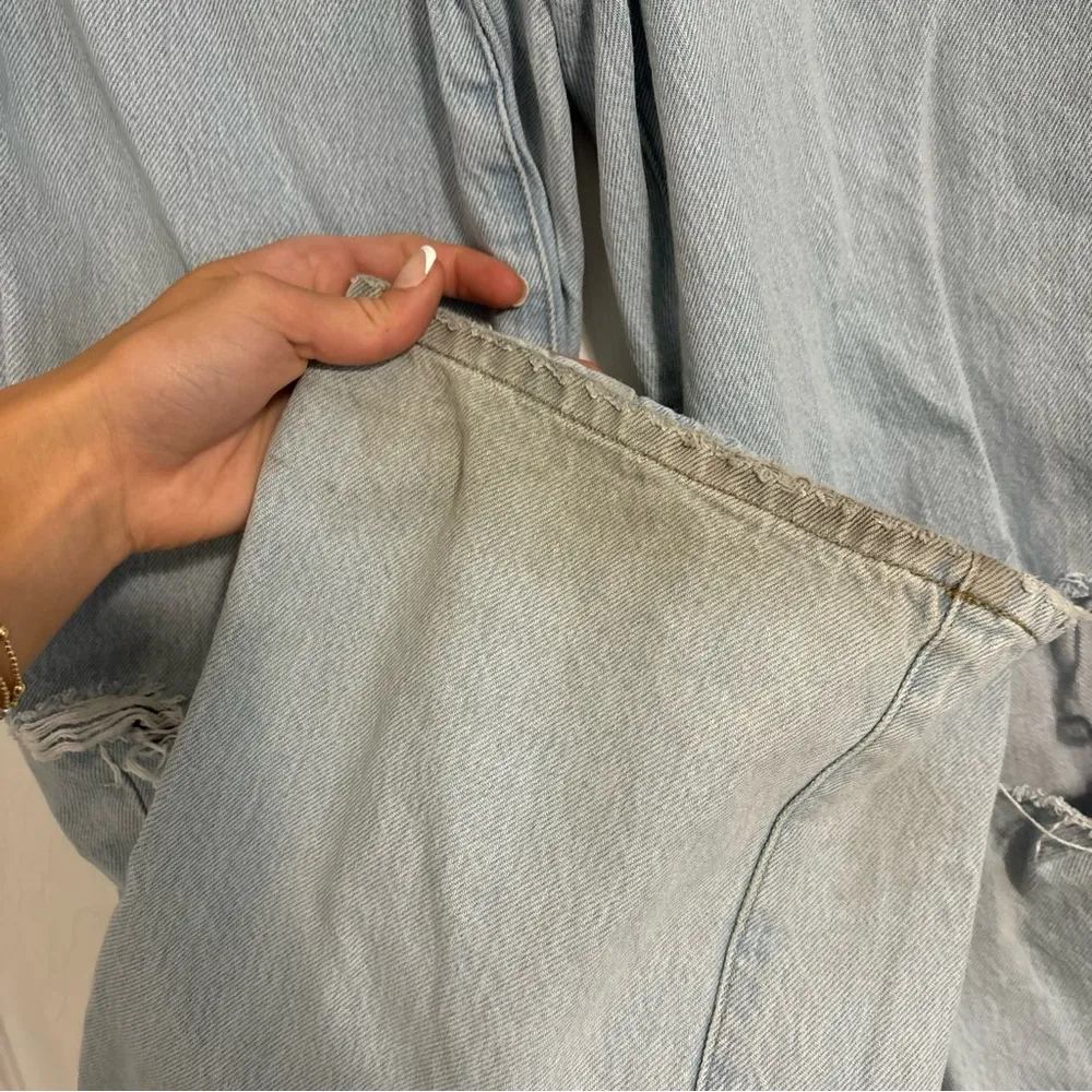 Garage Wide Leg Lightwash Jeans - Image 8