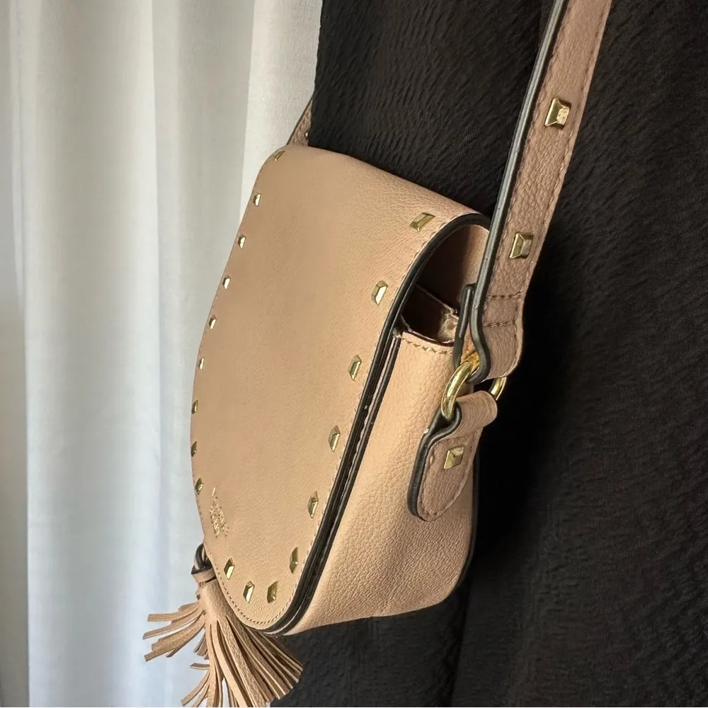 New Victoria's Secret VS Pink Blush Tassel Studded Crossbody Bag Shoulder Purse - Image 3