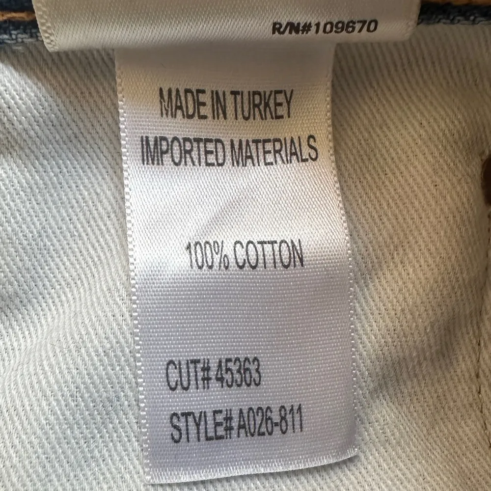 Parker Vintage Cut Off Jean Shorts in Swapmeet Denim Size 27 A026-811 - Image 10