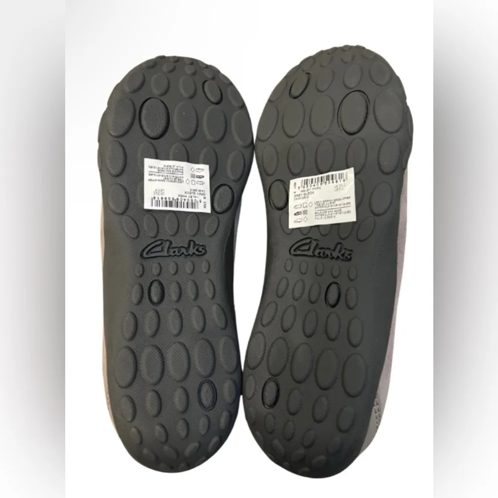 Clarks Haley Park Grey Suede Size 6 New w/ Box - Image 4