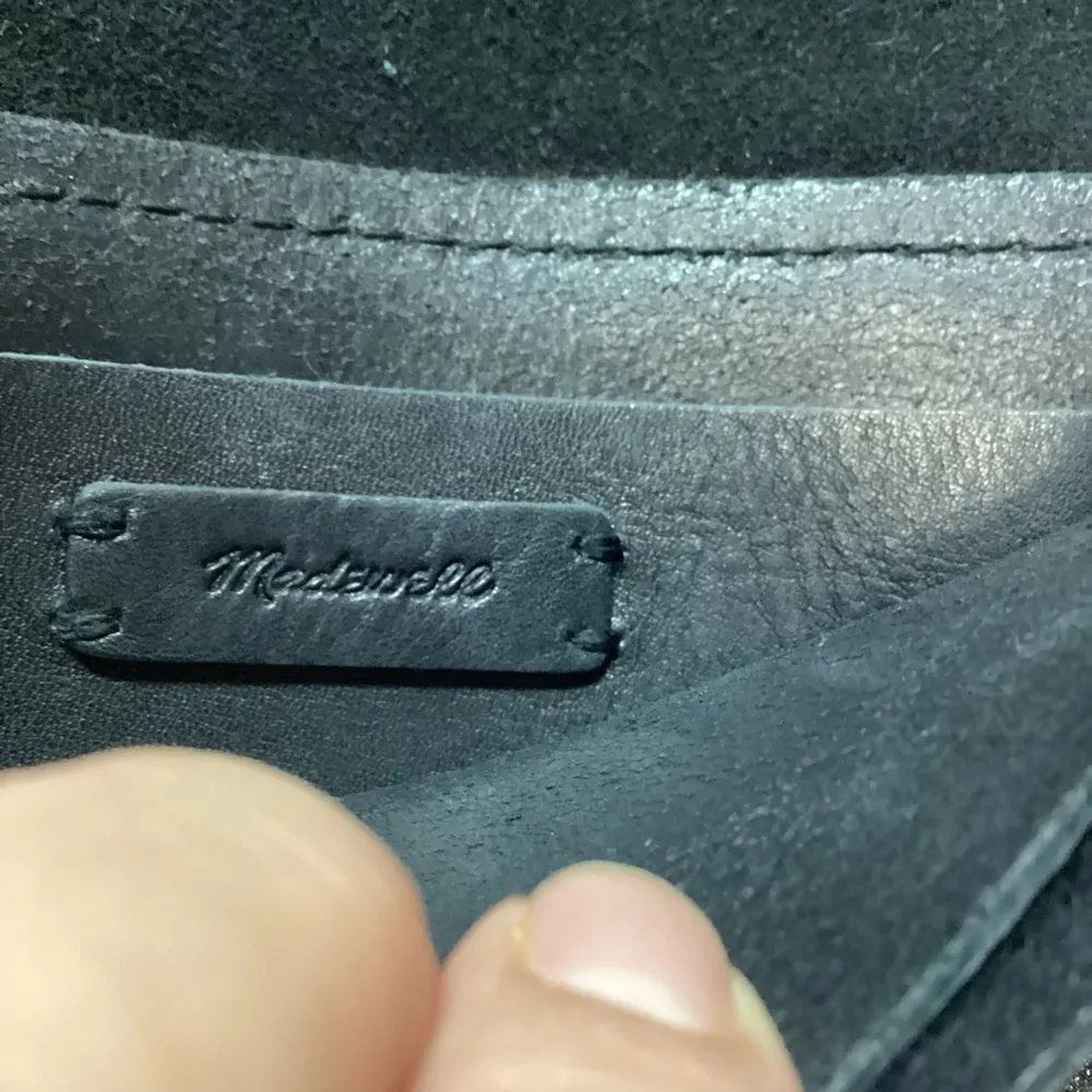 Madewell  the chain crossbody Black Leather Women's Bag - Image 8