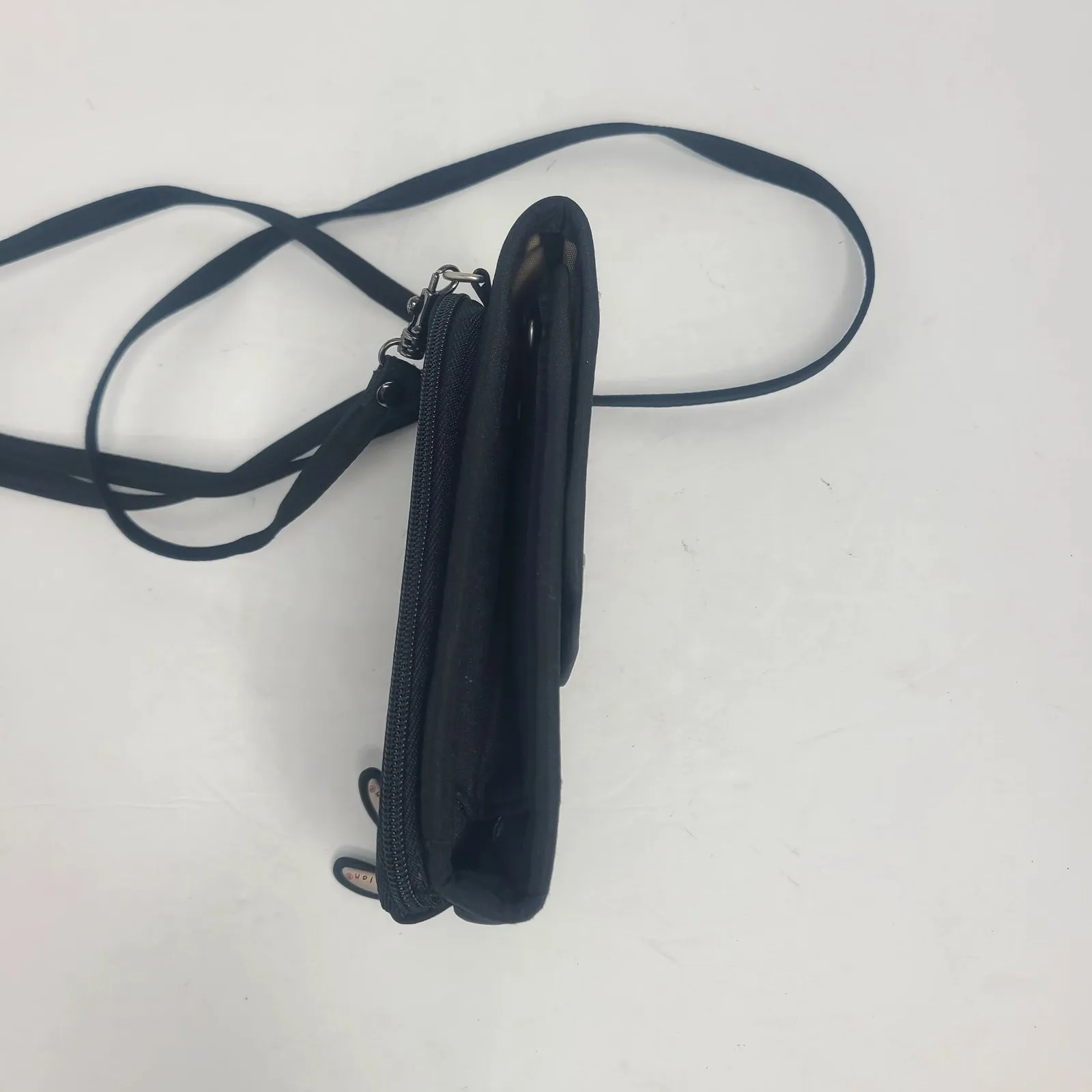 Travelon‎ Croasbody Bag Travel Organizer Black Passport Shoulder Belt Hip Bag - Image 2