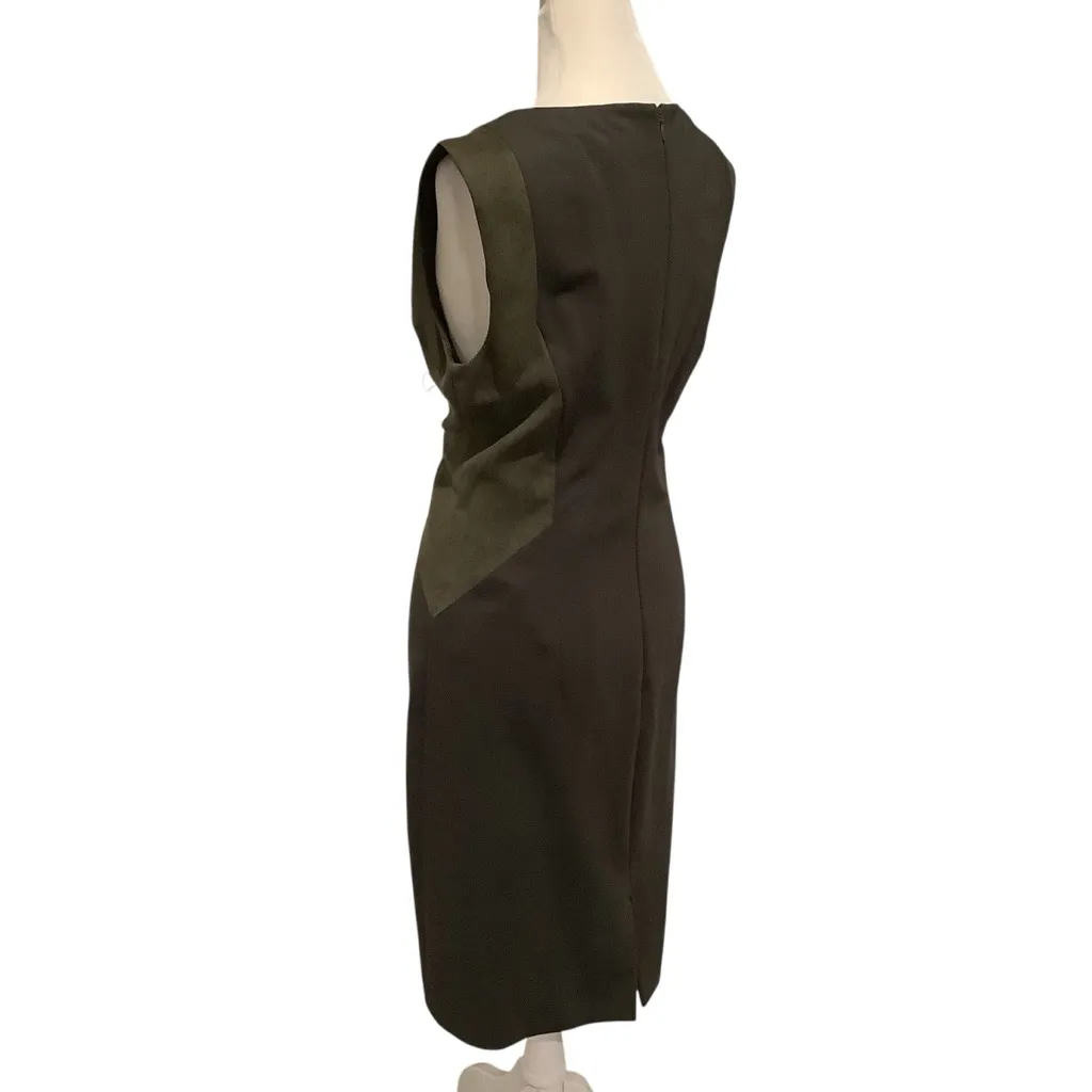 ANTONIO MELANI Olive Green Women’s Suit 2 Piece Size 8 WORN ONCE - Image 11